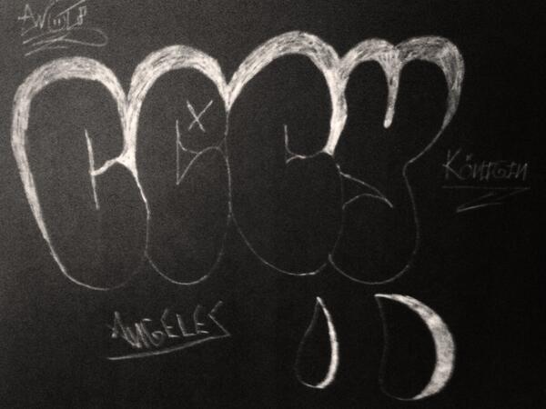 angelesr27's tweet photo. Graffiti http://t.co/xVVJjaCaVV