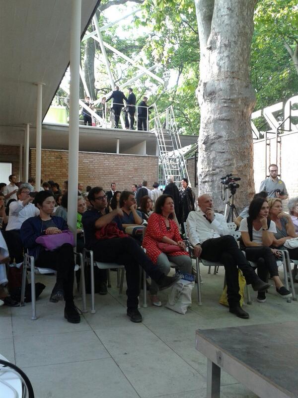 funpalacestroll's tweet photo. Francesco Bandarin: Cedric Price Fun Palace as Umberto Eco's Opera Aperta #literature #architecture #labiennale http://t.co/THcj5maYGd