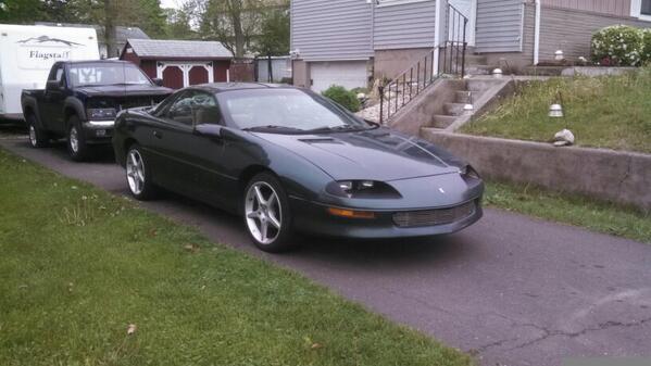 DougMundle's tweet image. I'm selling a 94 camaro t-top 3.4l v6 automatic trans 18" tires with 90% life on the tires. just think summer