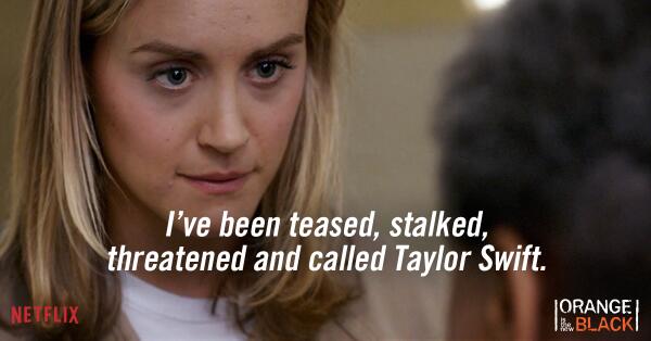 Orange Is The New Black It S Because You Re Blonde Isn T It Orange Is The New Black Season 2 Is Now Streaming Only On Netflix Http T Co R7bgbi6sju Twitter
