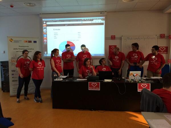 RailsGirlsUD's tweet photo. I saluti dei coach #railsgirlsUD una due giorni indimenticabile! Grazie a tutte http://t.co/OujyXAI1fD