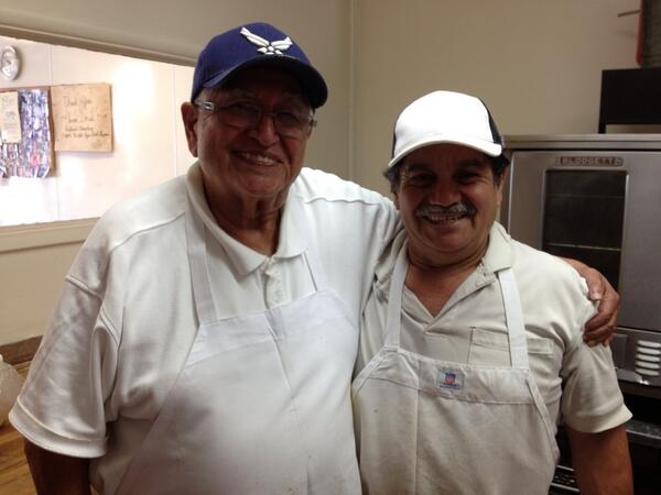 Primos_Donuts's tweet photo. Working since 2 AM this morning and still smiling!!! Happy #NationalDonutDay !!! http://t.co/RC6O8Q1kiB