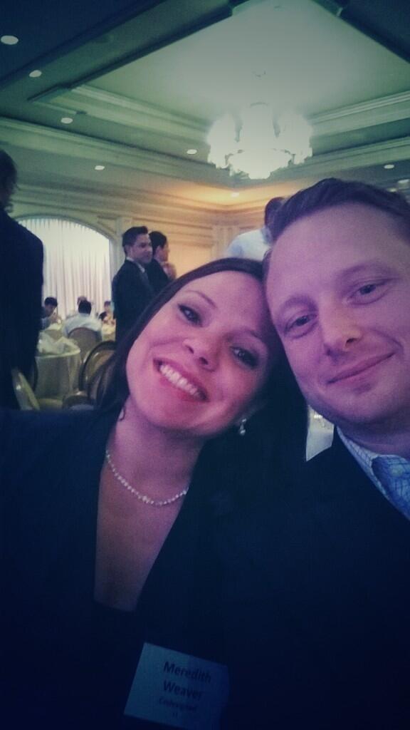 _jweaver's tweet image. Awards selfie @atlchamber #BPOTY #codesigned