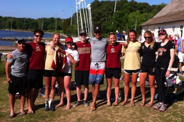 BCEagles's tweet photo. RT @BC_Sailing: Eagles take home third place at the National Championship #eaglefriday #gill @collegesailing http://t.co/8YoVkjCz8D