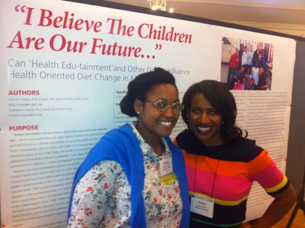 Tyrhamarie's tweet image. Sharing our "health edu-tainment" research &amp;amp; having a ball at AMA Public Policy Conf! #docpolicy @ThePhDProject