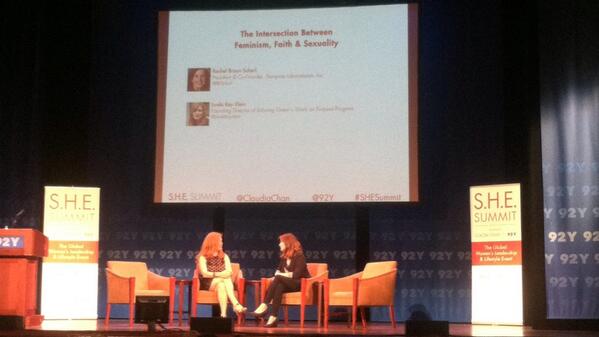 claudiachan's tweet photo. The Intersection Between Feminism, Faith, and Sexuality. @LindaKayKlein @RBScherl #SHESummit #SHERevolution #Empower http://t.co/0ZWiDKtyaG