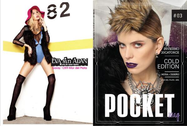 Prensa: <a href="/EvasinAdanmdq/">Eva sin Adan diseño</a> <a href="/PocketMagg/">PocketMag</a> #Moda #Diseño #MardelPlata