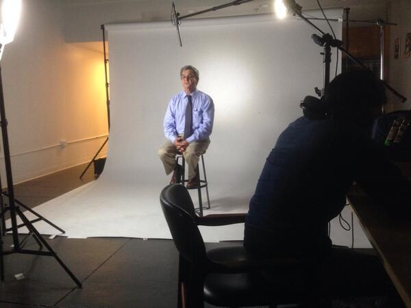StudioSaySo's tweet photo. Dr. Ramos from @FHFoundation came to the studio today to be interviewed about Dylan's story! http://t.co/RcOWyajBQr