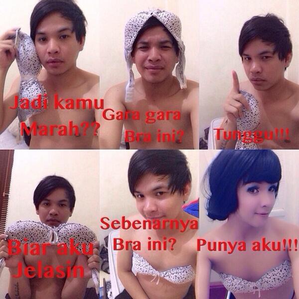 Baroindra's tweet photo. ada aja :/ | anony http://t.co/a61V5JF7FJ