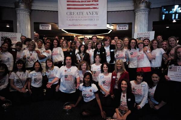 Thank you all for your support and sharing the journey... #marianneforcongress #MARIANNEFORTHEPEOPLE