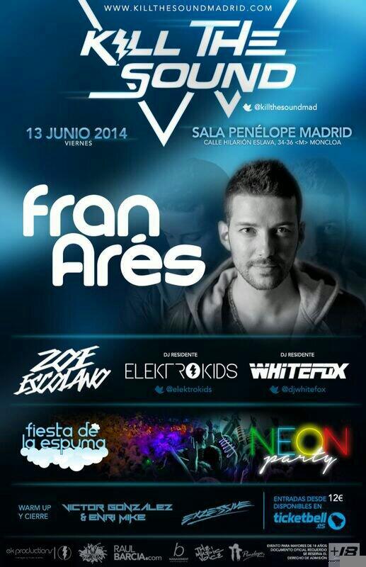 KillTheSoundMad's tweet photo. Killeeeers !ya está el cartel oficial y completo ! @franares @DjZoeEscolano y más! http://t.co/Iu4Dn8pfC0
