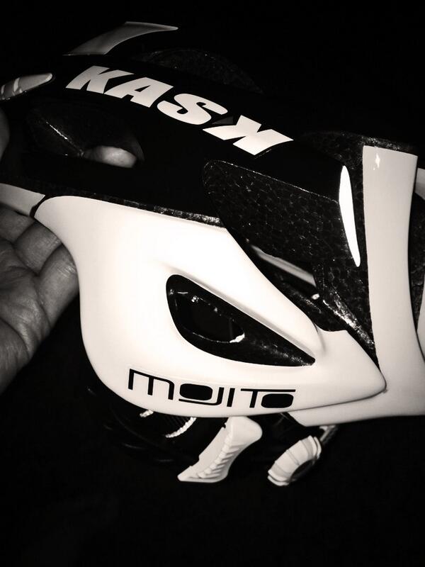 New helmet. Feels great. #kask #mojito #helmet #RoadCycling