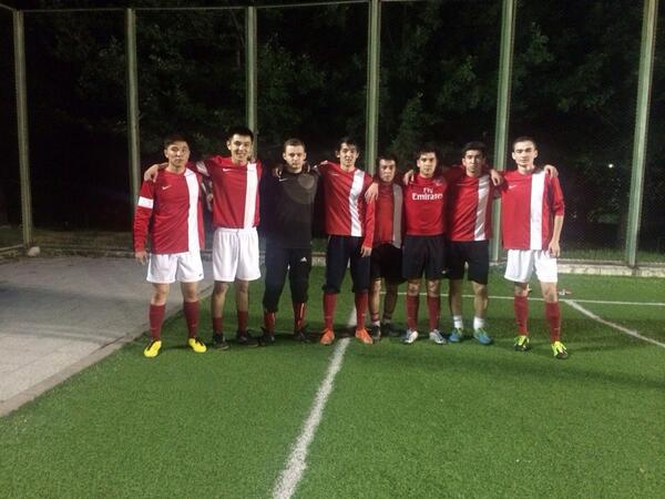 IT_League's tweet photo. FC IITU после победы над KIMEP Young Boys со счетом 13-1. Ждем вашей поддержки, друзья! #Football #KimepSummerOpenCup http://t.co/6Fnau7M8K6