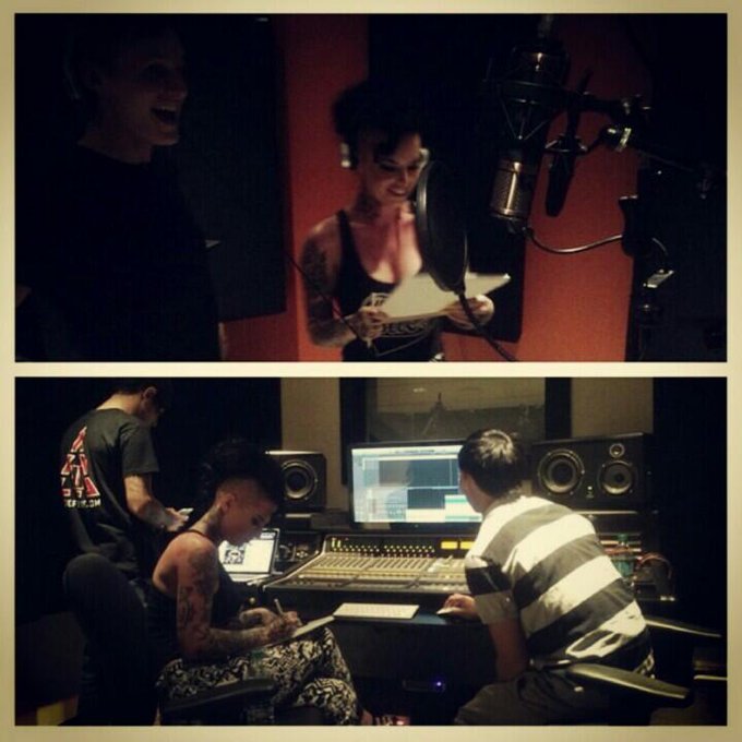 In the studio at the Encore last night saying sexy things... http://t.co/mURj6Igl5T<a href="/tag/cybermonday"class="tags"><span>#cybermonday</span></a>