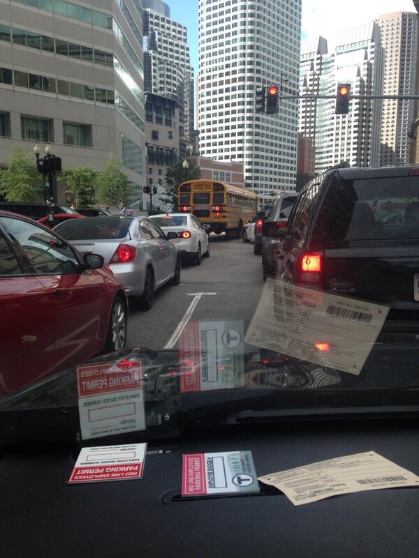 x__bc's tweet photo. boston traffic can SMD http://t.co/Lyltgl1IpU