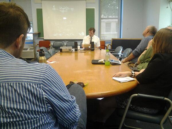 Jeremy Morris discusses #Biophilia &amp; #Artpop album apps @ PSA- How to use tech to connect fans to artists &amp; music?