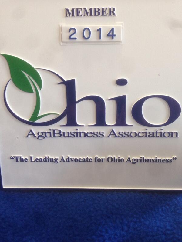 GypsoilRyan's tweet photo. @Gypsoil proudly supporting and actively involved in Ohio agriculture. http://t.co/VKrFHbtujI