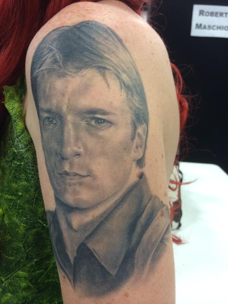 Actor Nathan Fillion Gets A New TattooThat He Already Maybe Regrets