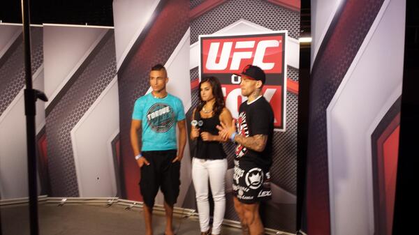 TeamDinami's tweet photo. I'm sure fans are counting time until this great fight on @FOXSports1 with @DiegoSanchezUFC  in burque @JacksonsMMA http://t.co/TtmiUbutNP