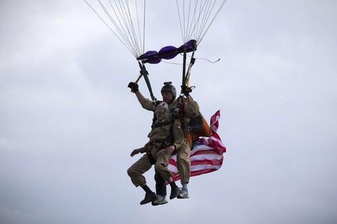 18. 93-year-old D-Day paratrooper recreates jump over Normandy for. cbc.sh/...