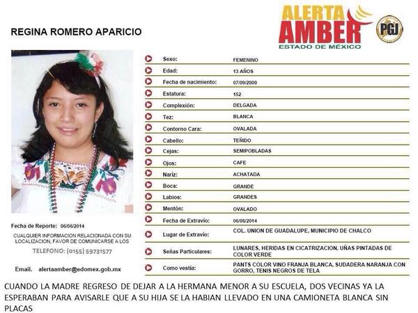 Alerta AMBER Mundo tweet media