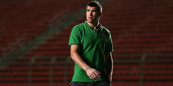 Socceroos's tweet photo. FFA TV | Watch our behind-the-scenes interview with @MatyRyan  - http://t.co/cIF2tt55WL    #GoSocceroos http://t.co/KpVTrLOjxX