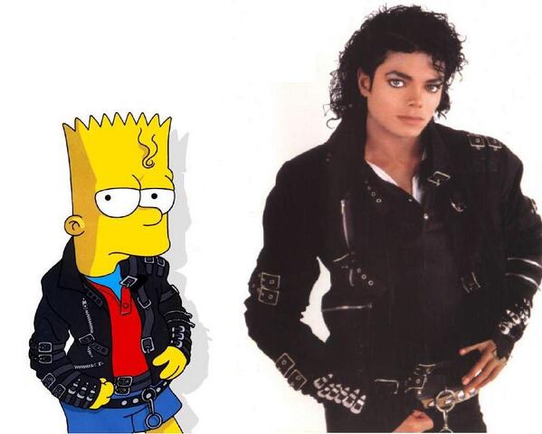 Fadly Jackson On Twitter I Love Michael Jackson Bart Simpsons Love Michael Jackson Fadlyjackson Http T Co 111yjapieb