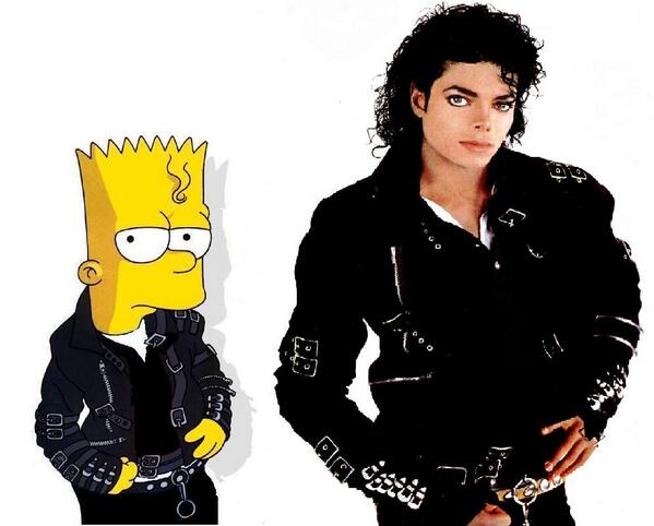 Fadly Jackson On Twitter I Love Michael Jackson Bart Simpsons Love Michael Jackson Fadlyjackson Http T Co 111yjapieb
