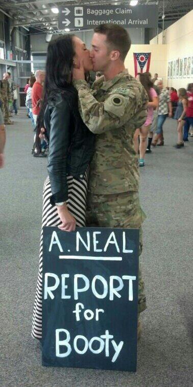 MostVisionary's tweet photo. Best welcome home sign ever... http://t.co/hFTuYAxfQc