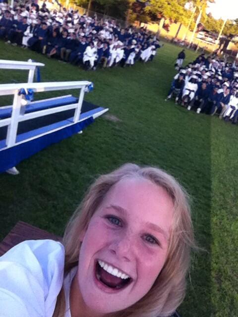 Graduation selfie!