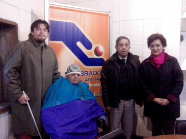 Discapa_Chillan's tweet image. Hoy estuvimos con nuestros amigos de @ElSembrador1047 hablando sobre las problemáticas sobre discapacidad, Gracias!