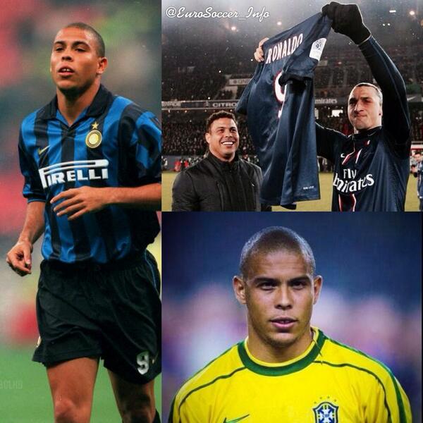 Dosis_Futbolera's tweet photo. “Ronaldo Nazario era mi ídolo y en mi opinión ya no veremos un jugador mejor que él.”
-Zlatan Ibrahimovic http://t.co/Bajm5J4oWh