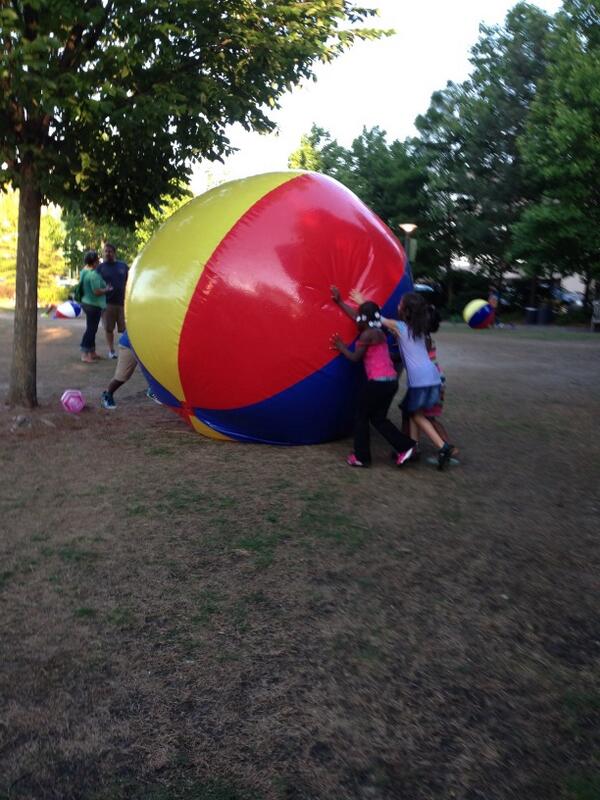 GSOBurgerBlog's tweet photo. Greensboro has big balls!!! Center City Park!! #dgso. #gso. http://t.co/Wn5NJLXVSP