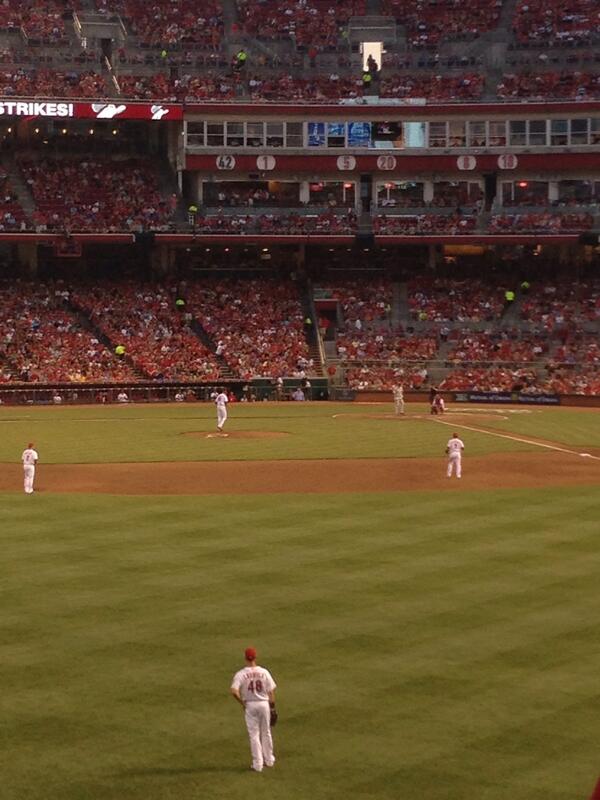 ONealChef's tweet photo. Even a bad day at the park is still a good day..Come on @reds !!! http://t.co/gKqHqSTiuE