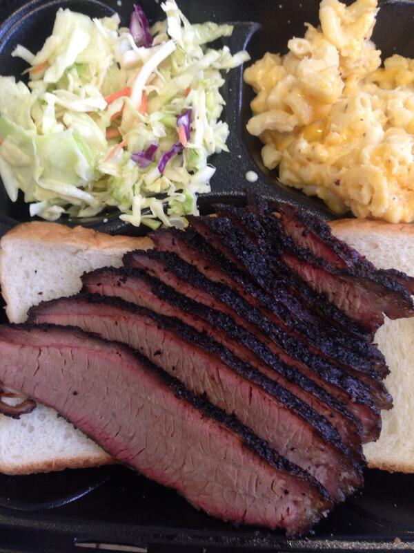 It's a beautiful thing. Brisket plate <a href="/LA23BBQ/">Smokin</a>  don't get much better.