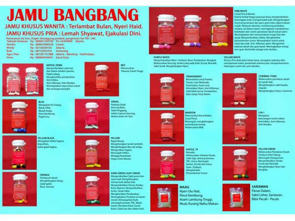 bangbangts's tweet photo. Terima pesanan jamu untuk bermacam penyakit lama/baru http://t.co/8VRt7UKY7G