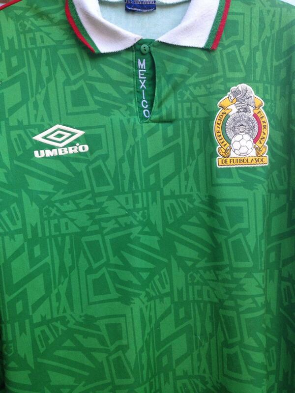 mexico 1986 world cup jersey