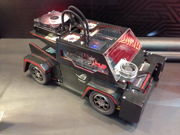 CoolerMasterEs's tweet photo. ROG Maximini by #reapervon #computex2014 #rog #coolermaster #seidon120v http://t.co/sEPidHHn6a