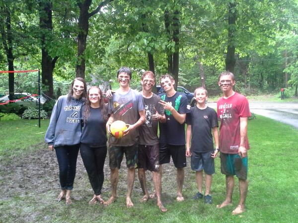 acevetter's tweet photo. #mudVBall @cullenolson20 's today! http://t.co/G2fjCmjpTm