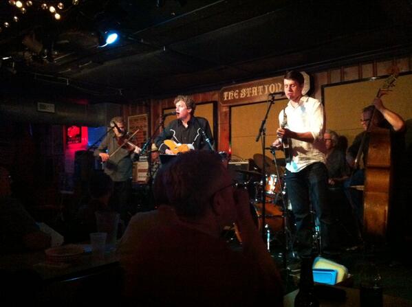 Shawn at the Station Inn tonight.