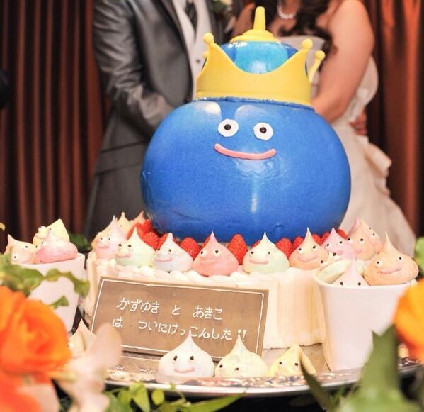 キャラクタースイーツ工房 Ar Twitter ドラクエウェディングケーキ ドラクエマニアの結婚式にどうぞ Http T Co Y9nonumnis