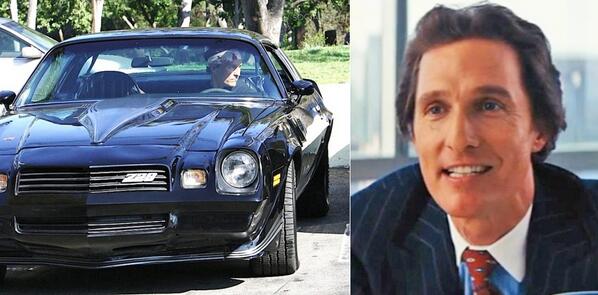セレブの車 Celeb Rides Auf Twitter 映画 ウルフ オブ ウォールストリート でわずかな出演シーンながら強烈な印象を残した名俳優 マシュー マコノヒー の愛車 シボレー カマロz28 マシューマコノヒーの車 俳優女優の車 ハリウッドセレブの車 セレブの車