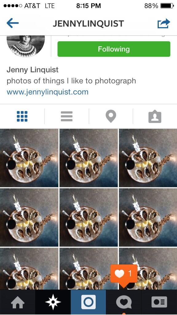 You guys! Jenny's Instagram is so good right now.