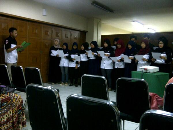 suasana OPEN HOUSE &amp; SERTIJAB 2014 :D