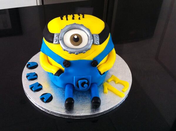 Pastel de minion