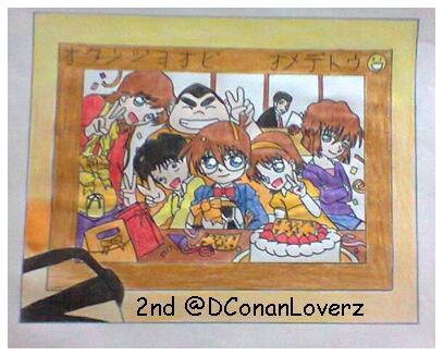 DConanLoverz's tweet photo. #BirthdayPartyDCL #DrawingContestDCL Vote dengan cara Retweet. Bukan Quote tweet. @MKADC_RanMouri #Bourbon http://t.co/76TrJEBTqQ