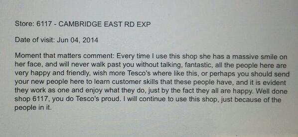 Go team East Rd, delivering great customer service as always <a href="/Ria_Tomlinson/">Ria Tomlinson</a>