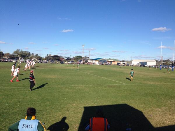 OutbackRL's tweet image. Great day out at Menindee with kids from 5 through to 17 years playing before the seniors double header @CountryRL