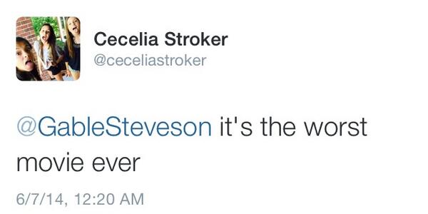 Shoutout to @ceceliastroker for letting me know about the fault in our stars