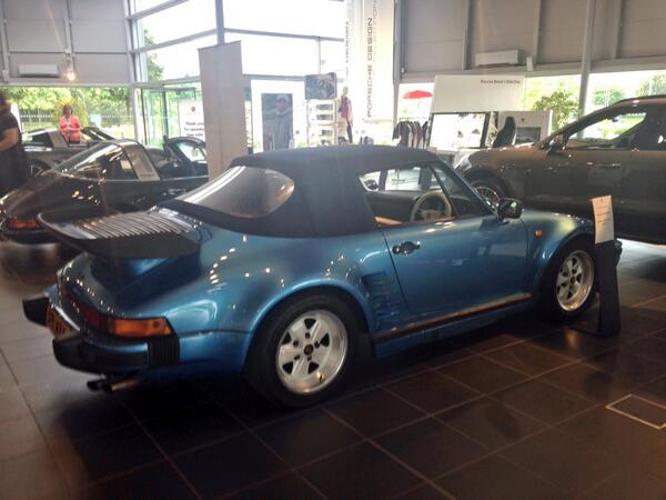 PorscheRetail's tweet image. #Porsche911 #930Turbo #FlatNose on display today #PorscheCentre #Hatfield #Openday